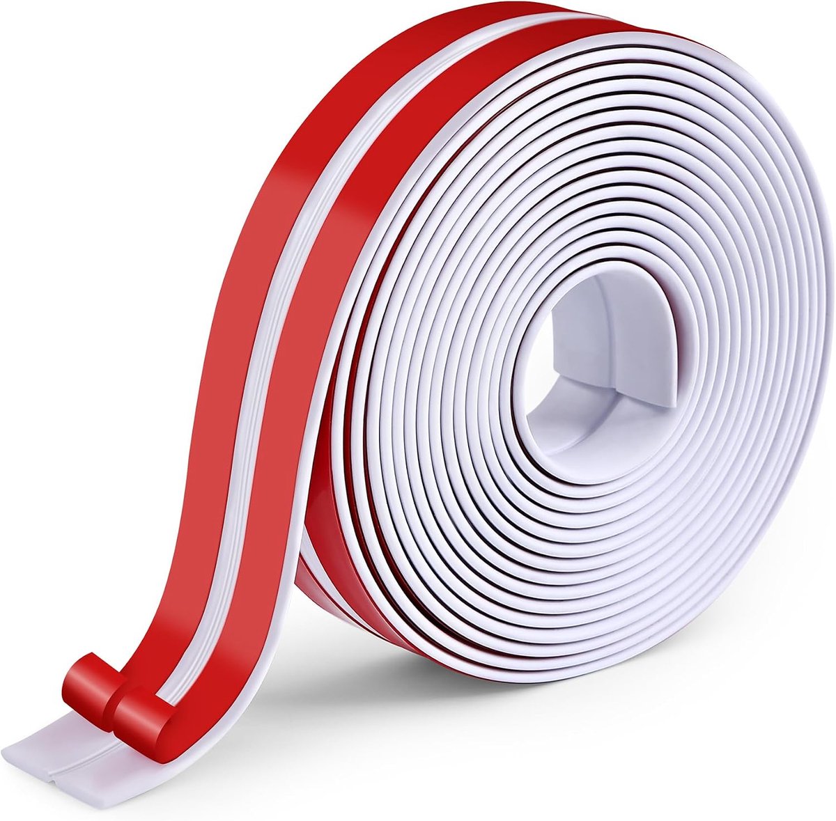 Randbeschermingsstrips 4 × 300 cm - zelfklevend - wit - bescherming voor kinderen - ShopVlot