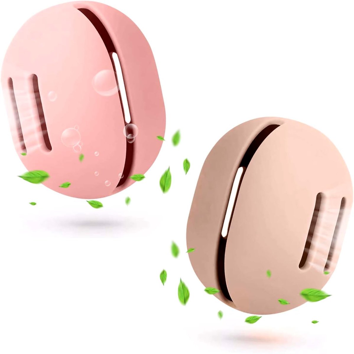 Makeup Sponge Opbergdoos 2pcs - Silicone - Compact en stofdicht - Ideaal voor onderweg - ShopVlot