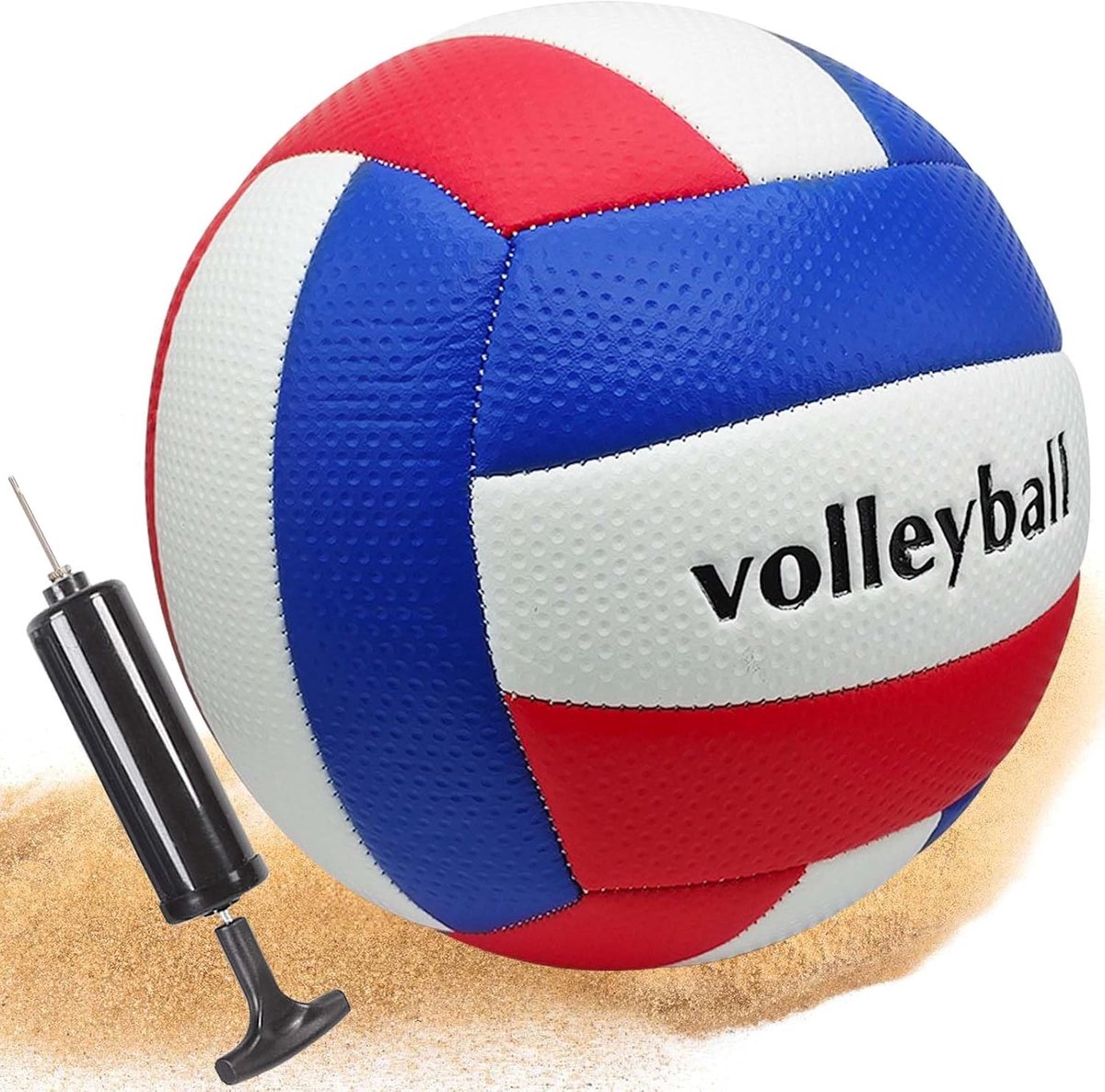 Beachvolleybal - Maat 5 - Zacht leer - Voor indoor en outdoor spel - ShopVlot