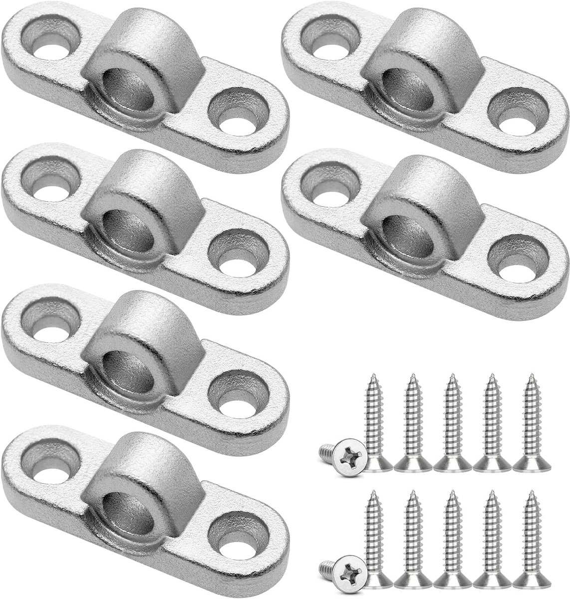 Awnings Set - 6 Pieces Metal Awning Keys for Motorhome and Caravan with 12 Screws - ShopVlot