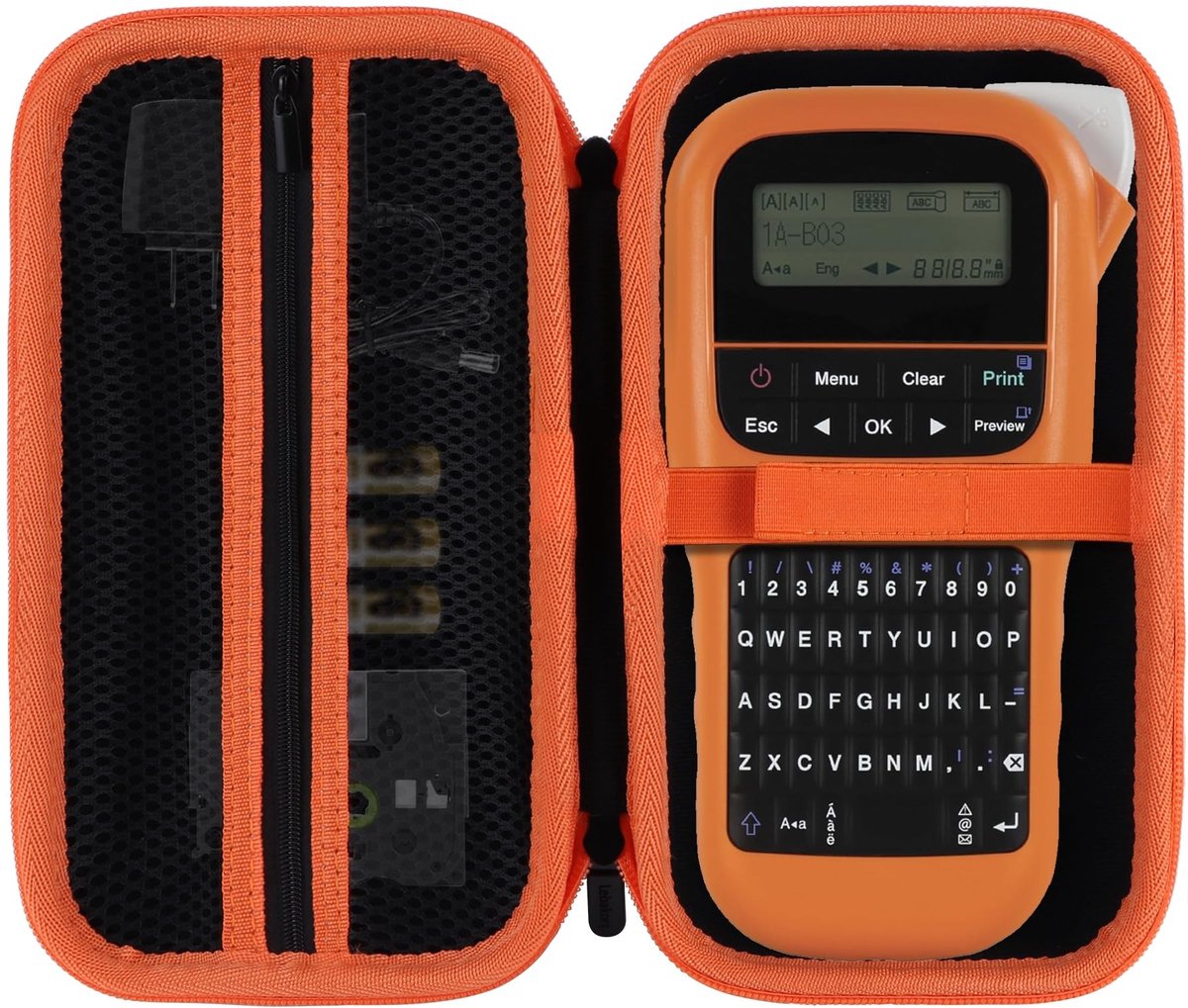 Solidchoice - Hard Beschermhoes voor Labelprinter van P-Touch PTH110