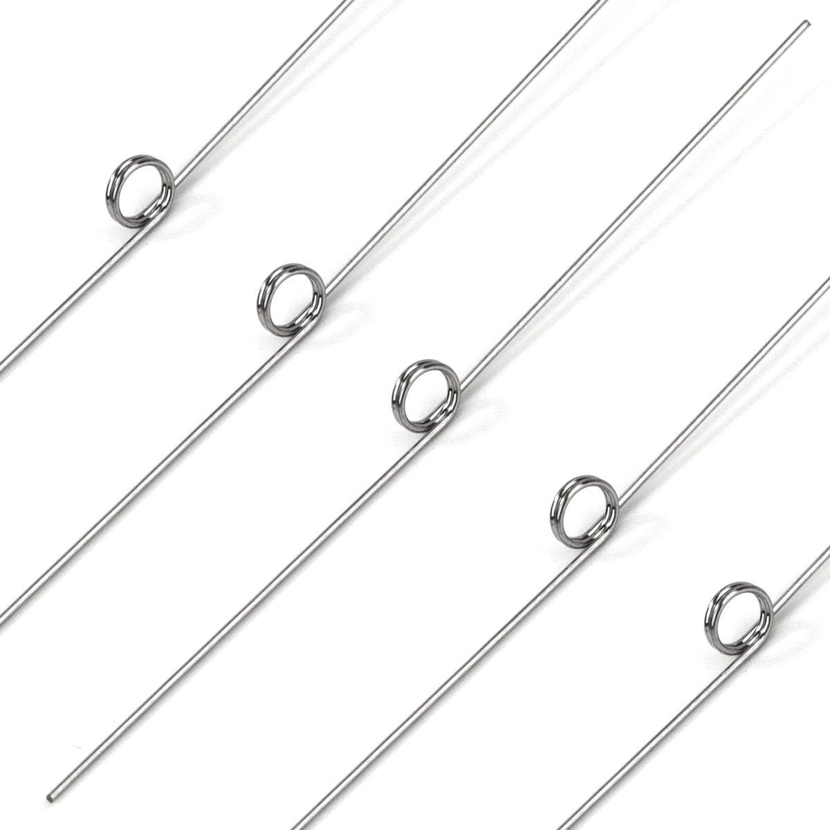Solidchoice - Set van 10 Rvs Torsiestringen - 0.3 mm