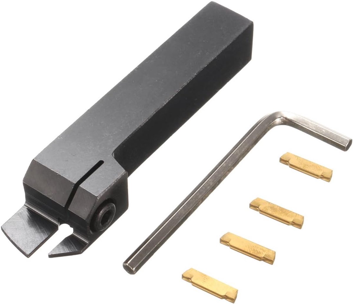 Draaigereedschap parting tool MGEHR1616-3 - 16x100mm - met 4 MGMN300 G inserts - hoge snijsnelheid - ShopVlot