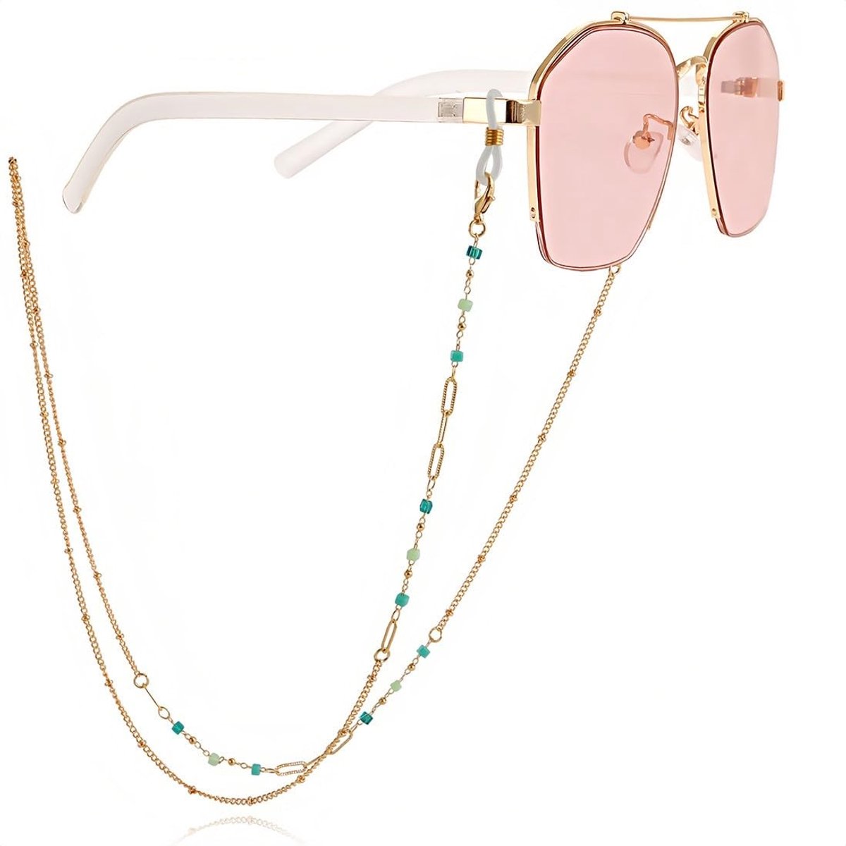 Solidchoice - Dames Brilketting en Lanyard voor Zonnebrillen en Leesbrillen