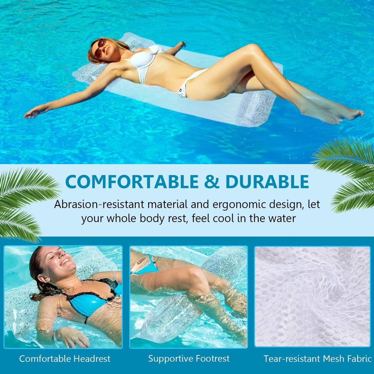 Solidchoice - 4-in-1 Inflatable Hammock voor Volwassenen