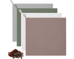 Barista-doeken 30 x 30 cm - Reinigingsdoeken - Praktisch formaat - Voor koffiezetapparaat en accessoires - ShopVlot