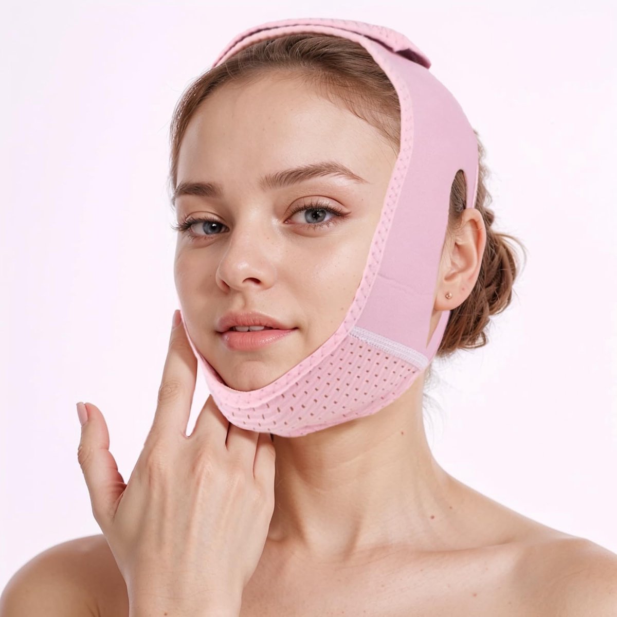 Solidchoice - Reusable V-Line Lifting Mask voor een Strakkere Kaaklijn