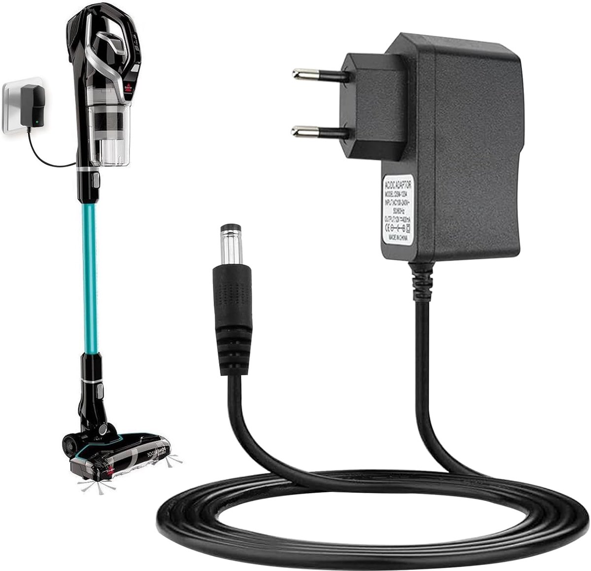 Charger 26V 500mA for Vacuum Cleaner Hoover H-Free 100/200/500/700/800 Wireless Broom, Universal Charger, Power - ShopVlot