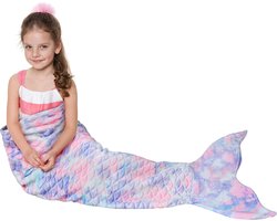 Catalonia Classy Mermaid Blanket, Mermaid Fin, Cuddly Blanket, Sofa, Blanket, All Seasons, Sleeping Bag, Fleece - ShopVlot