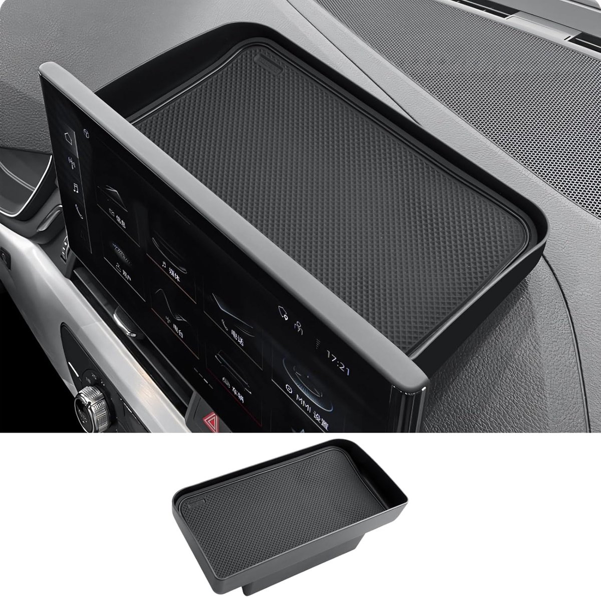 Center Console Organizer 10.1 Inch - Audi A4 B9/A5 F5/Q5 FY 2020-2024 - Opbergdoos - Ruimtebesparend - ShopVlot