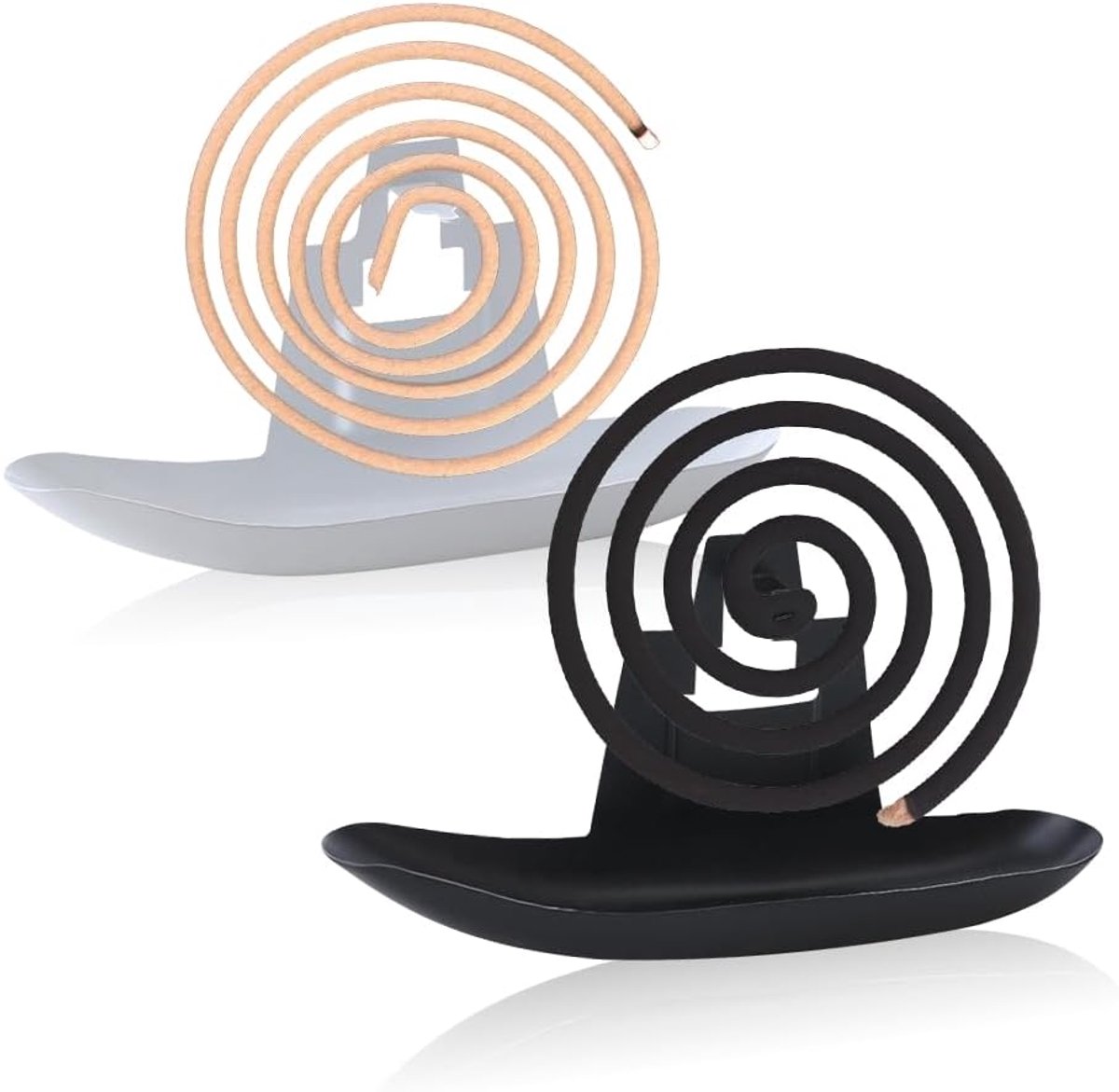 Muggenspiralenhouder 2 Stuks - Creatief Design - Elegant en Modern - Ideaal voor Binnen en Buiten - ShopVlot
