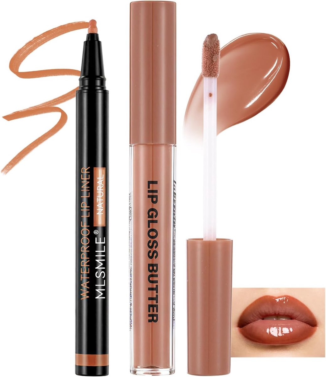 Lipmake-upset 24 uur - Tattoo lipmarkeerstift en lipgloss - Plakt niet en waterdicht - Creëer professionele liplooks - ShopVlot