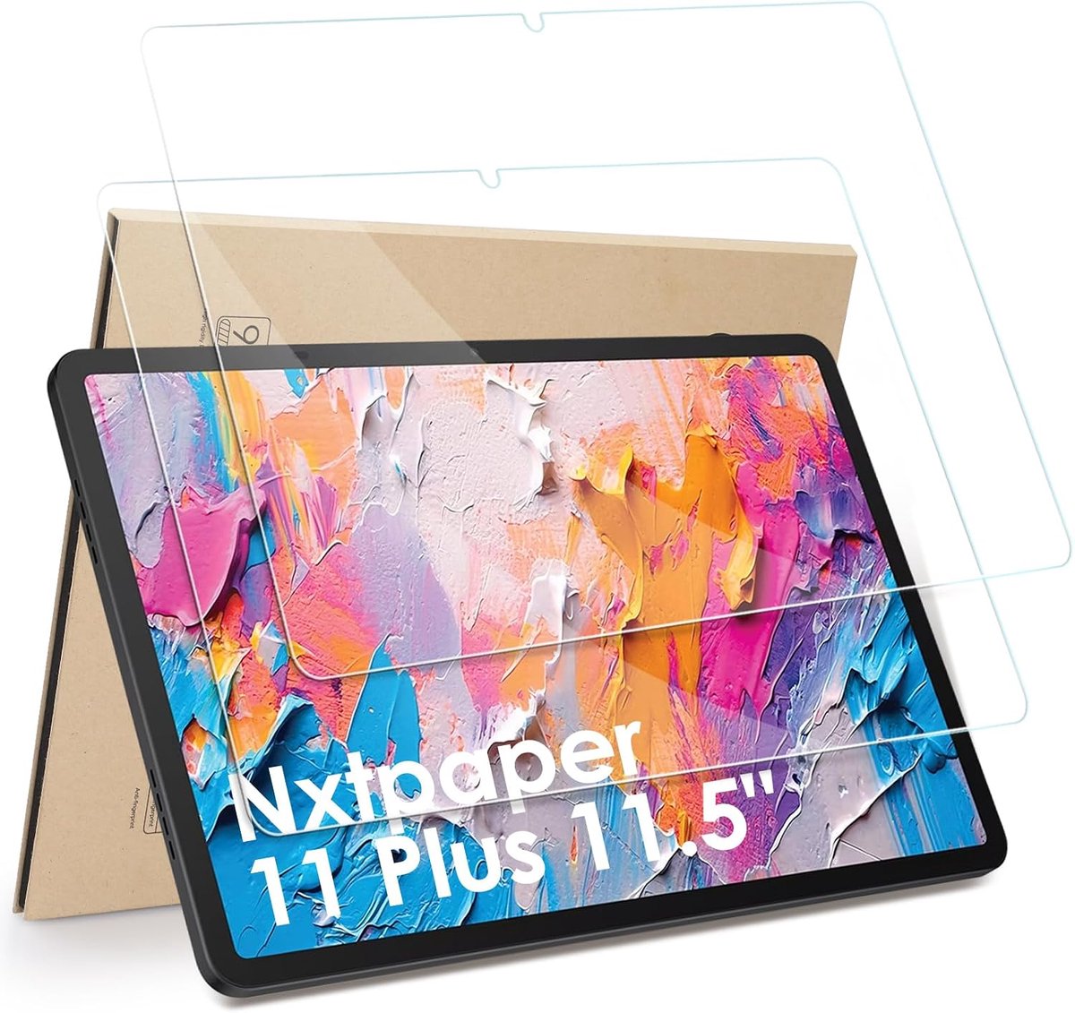 Displaybeschermfolie TCL NXTPAPER 11 Plus 11,5 inch - gehard glas - 9H hardheid - optimale bescherming - ShopVlot