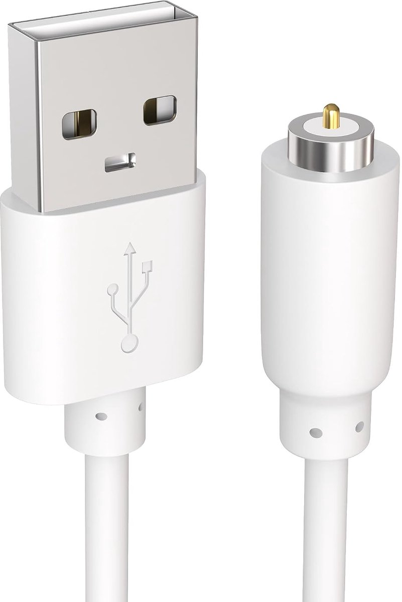 USB magnetische oplaadkabel 0,8 m - vervangend - geschikt voor DC - snel en veilig opladen - ShopVlot