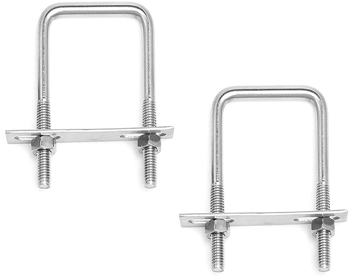 U-bouten M10 - 80 x 150 mm - RVS - Sterke bevestiging voor buizen - ShopVlot
