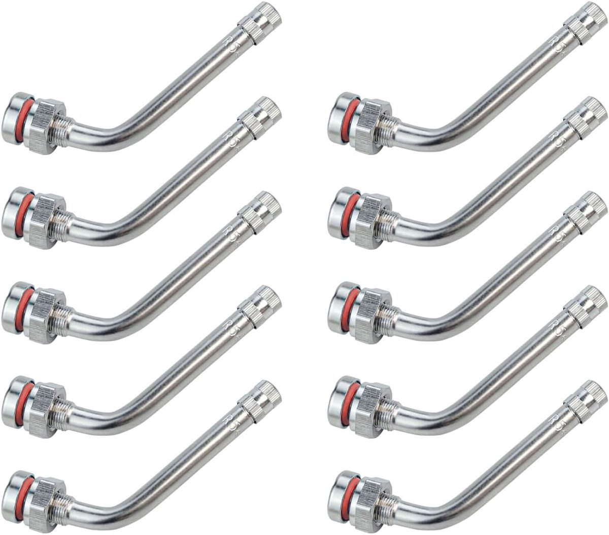 Vrachtwagen ventielverlenging 90 mm - 60° hoek - aluminium - voor Alcoa velgen - ShopVlot