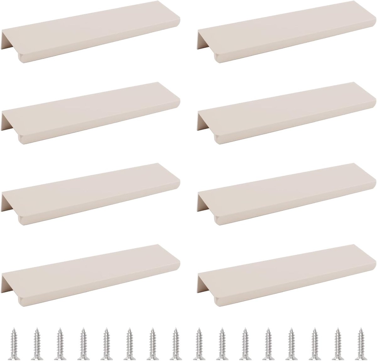 Ladehandgrepen 150mm - Aluminium Legering - Modern Design - Geschikt voor Keuken en Meubels - ShopVlot