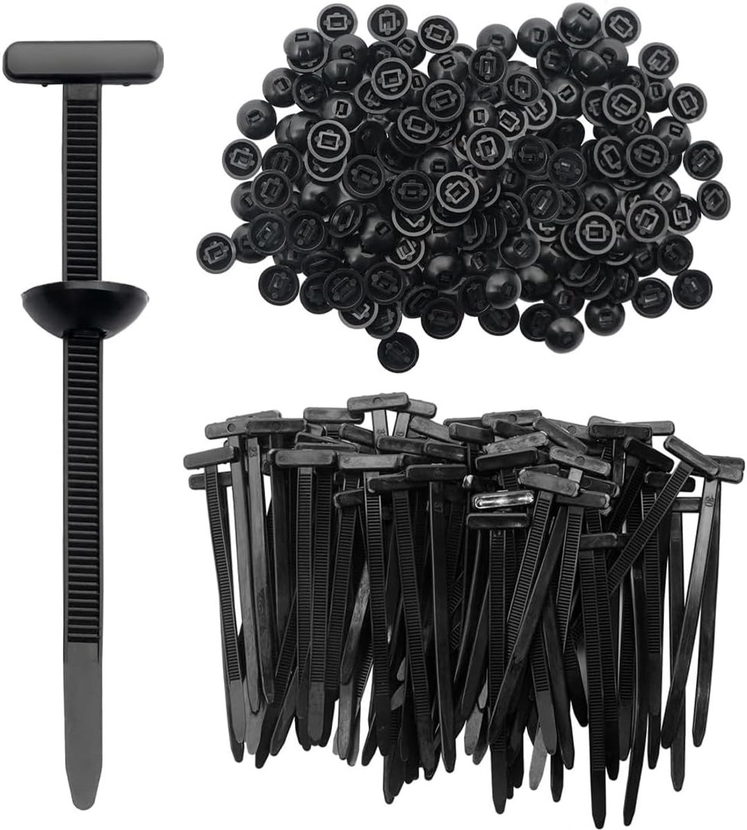 Kabelbinders 200 stuks - herbruikbaar - nylon - ideaal voor reparaties - ShopVlot