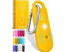 Vantamo Zakalarm, extra luid, 130 dB, met 2 luidsprekers, voor zelfverdediging, voor vrouwen, heldere zaklamp en - ShopVlot