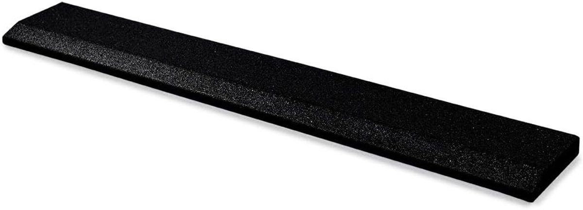 Rubber lip for sports floors - 108 x 15 cm - 30 mm thick - black - ShopVlot