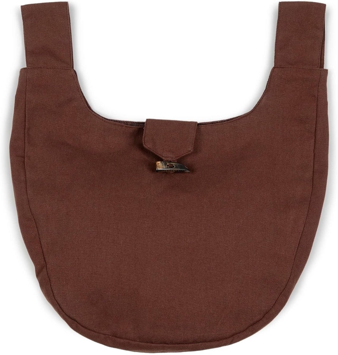 Medieval bag Egil cotton brown, red, black robe LARP - ShopVlot