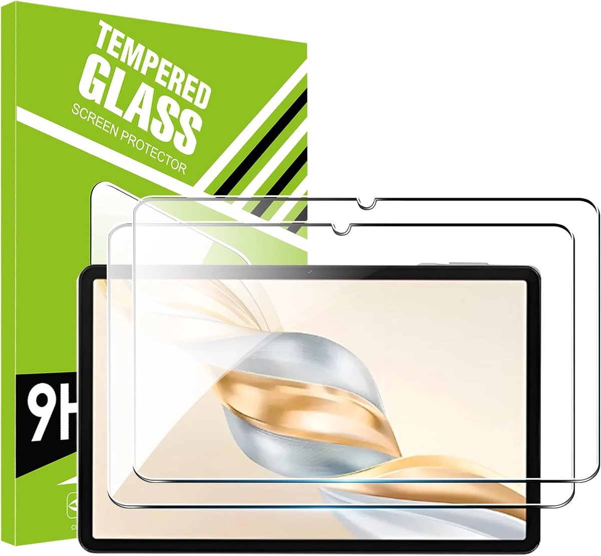 FDHYFGDY Pack of 2 Protective Film for Honor Pad X9a Tempered Glass, Scratch-Resistant, Bubble-Free, 9H Hardness - ShopVlot