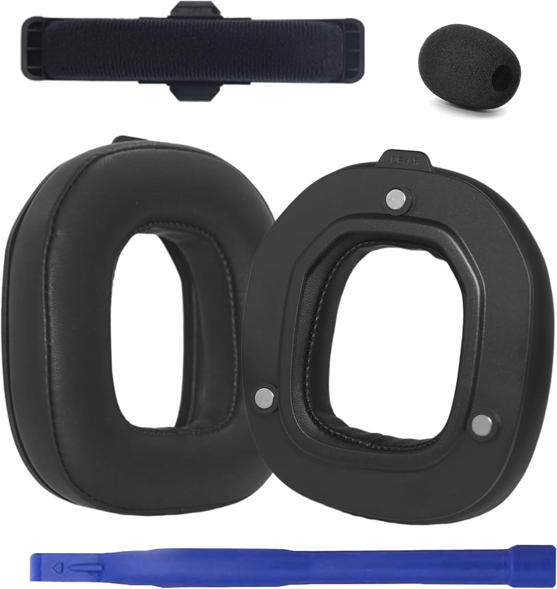 Replacement ear pads for A50 Gen 4 ear pads fit for Astro A50 Gen 4, Gen 5 (Black) - ShopVlot