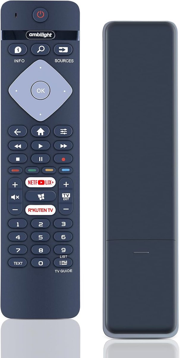 BRC0884402-01 Universal Replacement Remote Control Compatible with Philips TV TV Remote Control - ShopVlot