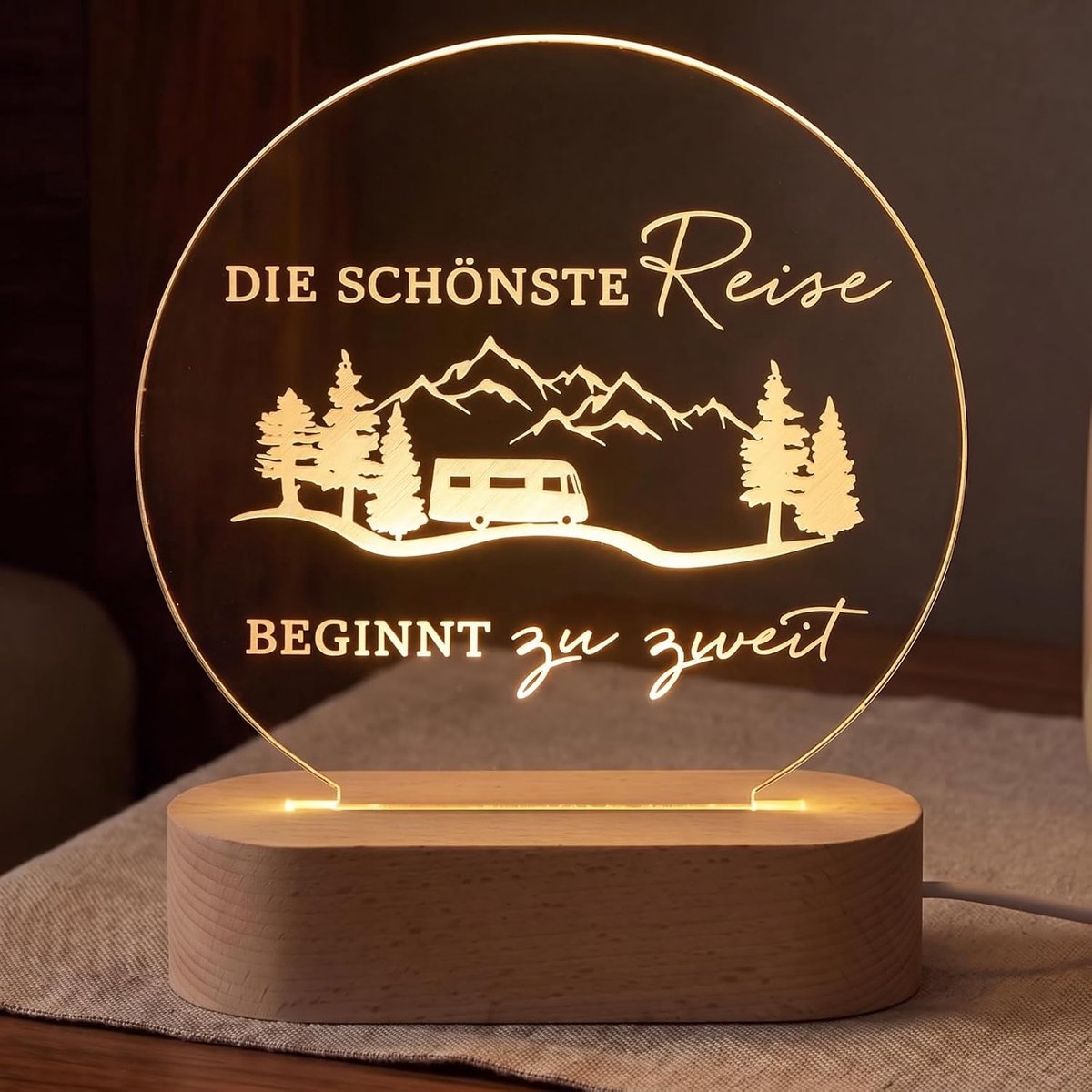Huwelijksgeschenken Voor Het Bruidspaar Nachtlampjes Als Cadeau Trouwdecoraties Acryldecoraties Geldgeschenken Voor - ShopVlot