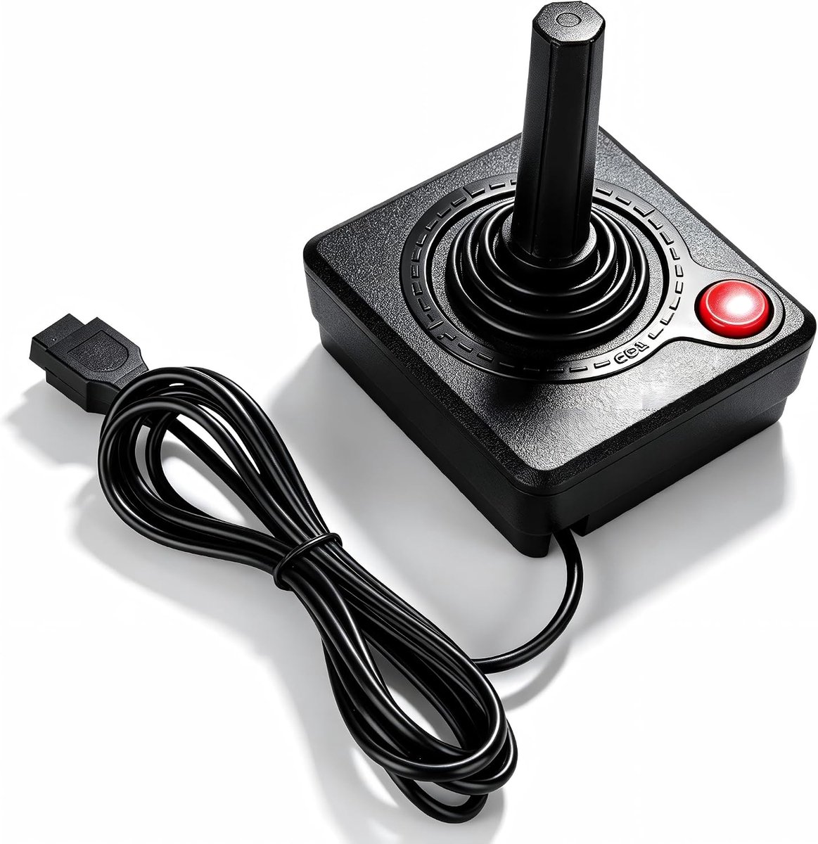 ONF3 - Slijtvaste Retro Joystick - 3D-Analoge Controller - Ergonomisch Ontwerp - Voor A-tari 2600 en 7800 - Gaming Accessoire - Comfortabele Grip