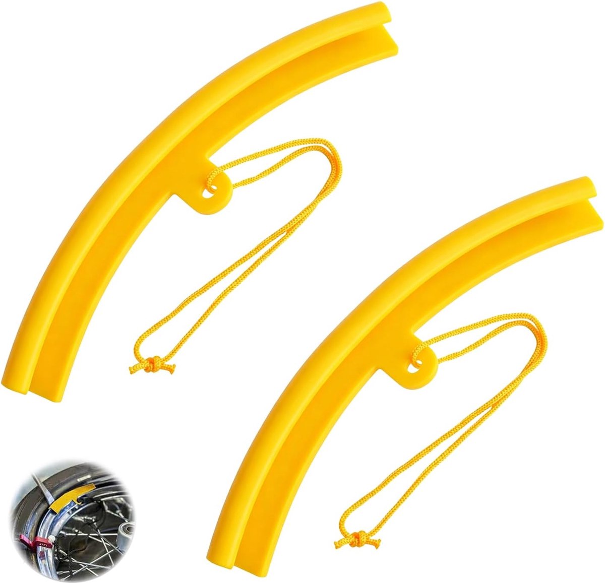 Velgbescherming 19,5 cm - legering - krasbestendig - voor bandenwissel - ShopVlot