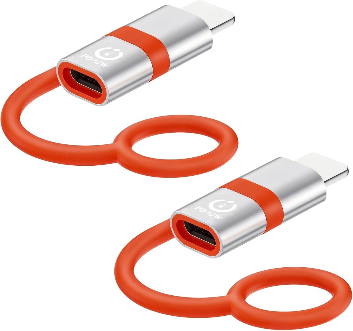 USB C naar L-adapter 90 graden - 30 W snel opladen - gegevensoverdracht tot 480 Mbps - ShopVlot