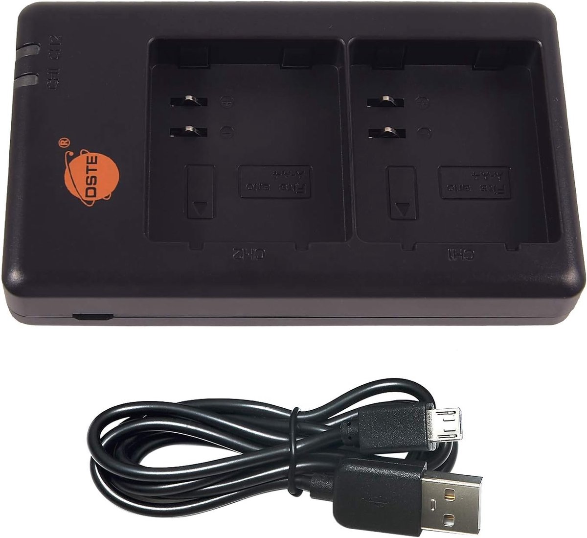 DSTE Fast Charging USB Dual Battery Charger Compatible with A4a Battery and Arlo Pro3(VMC4040P), Arlo U1tra(VMC5040) - ShopVlot