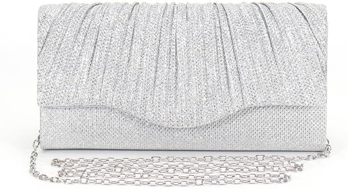 Dames Clutch - Glitter - Elegant - Perfect voor avondfeest - ShopVlot