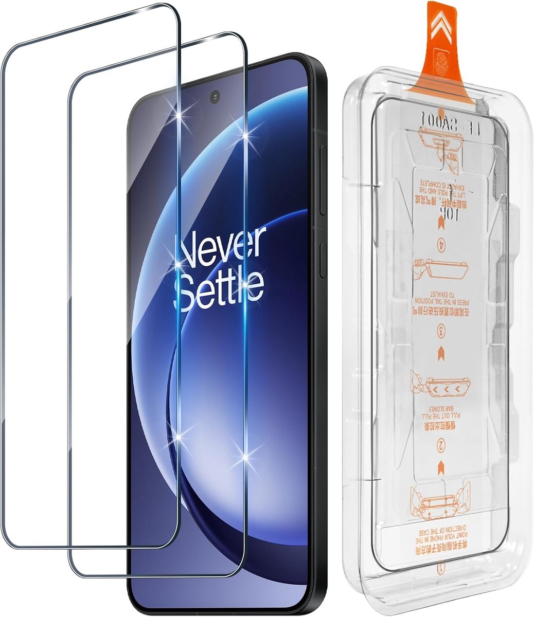 Beschermfolie voor Oneplus 15R/15 R - 9H hardheid - ultradun 0,33 mm - anti-kras met auto-installatie - ShopVlot