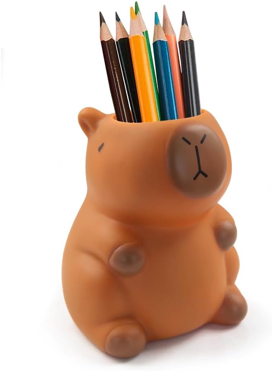 Potloodhouder Capybara - Schattig dierenontwerp - Desk organizer - Perfect voor briefpapier - ShopVlot