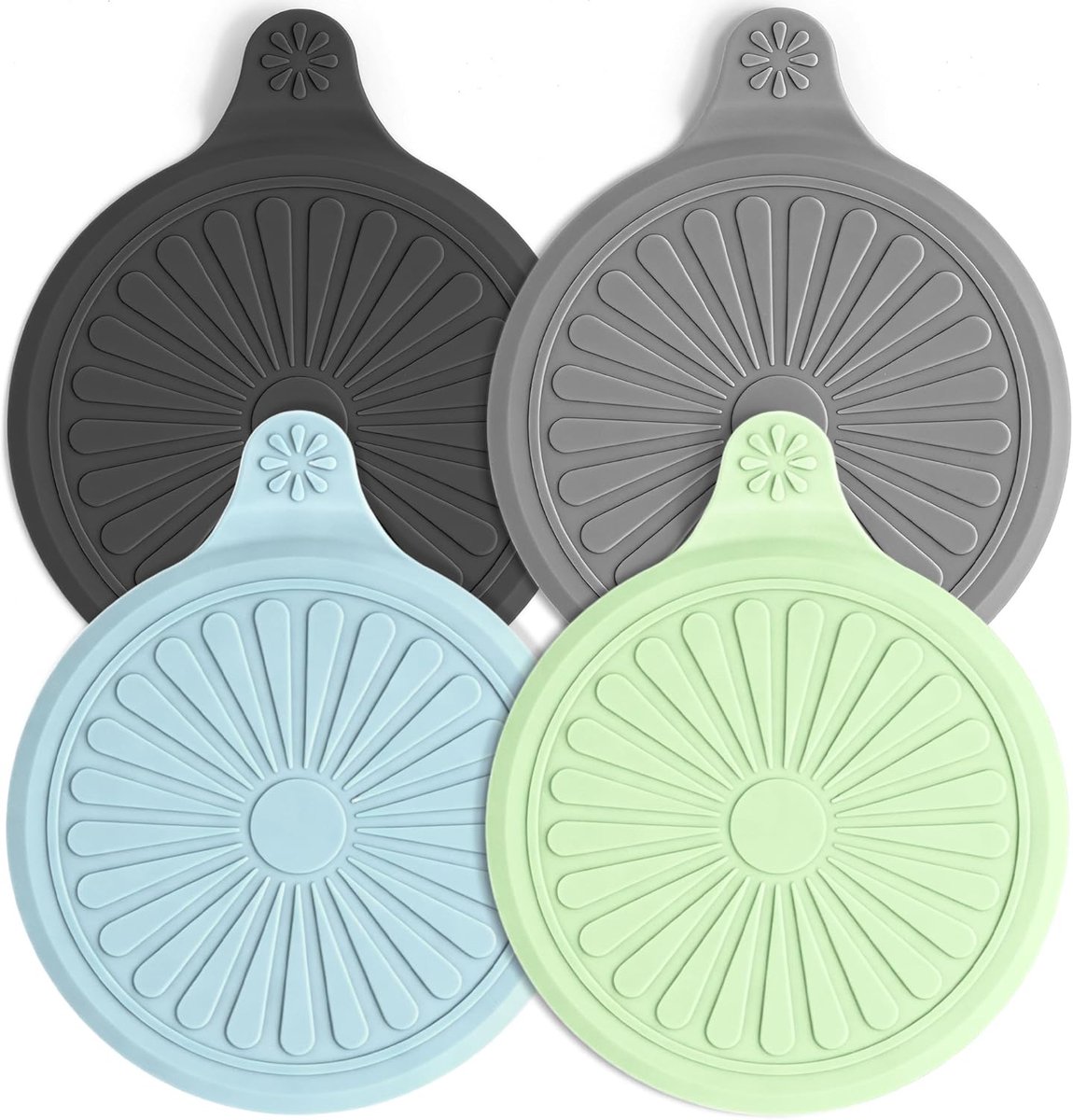 TidyBliss Rubber Afvoerplug 4 kleuren, haarstopper douche afvoer cover voor keuken badkamer bad wastafel - ShopVlot