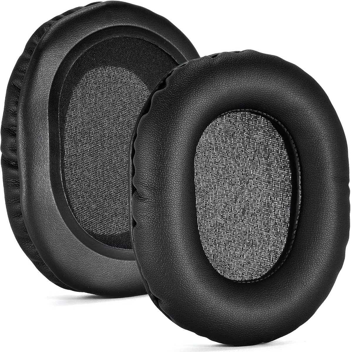 defean Premium Replacement Ear Pads for Teufel Massive Headset, High Density Foam with Protein Leather Cushions, Black - ShopVlot