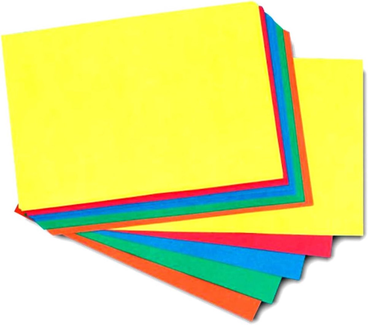 A2 Recycled Vivid Bright Coloured Card 180gsm/230 micron pack of 25 sheets from BCreative® - ShopVlot