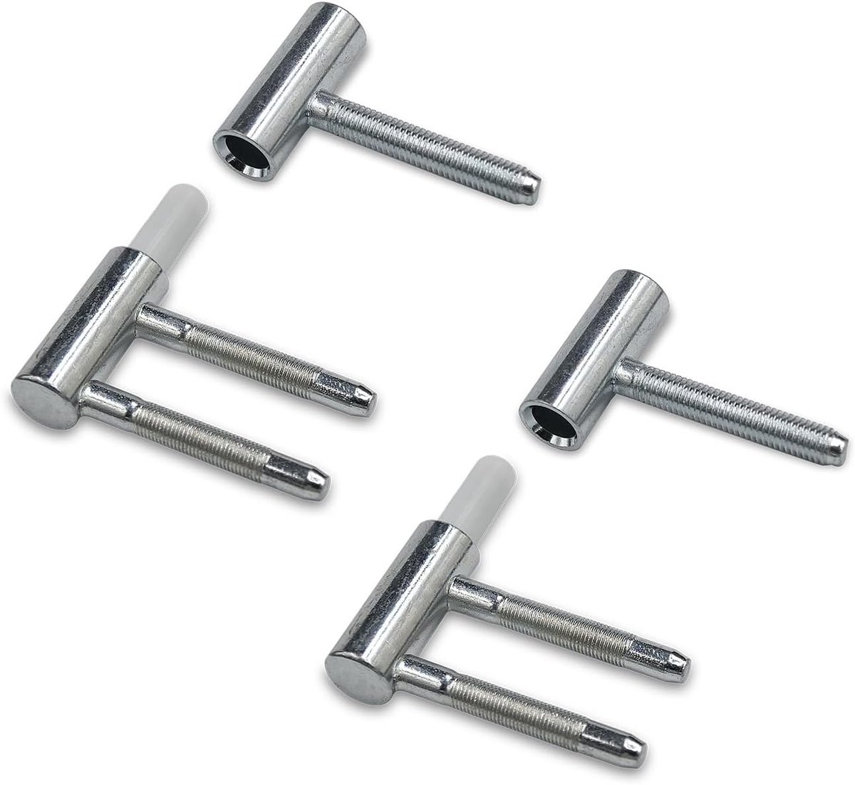 Door Tyres, Drilling, Hinges, Door Hinge, Door Tyre, Screw-On Tyre, 3-Piece Steel, for Interior Doors, Wooden Door - ShopVlot