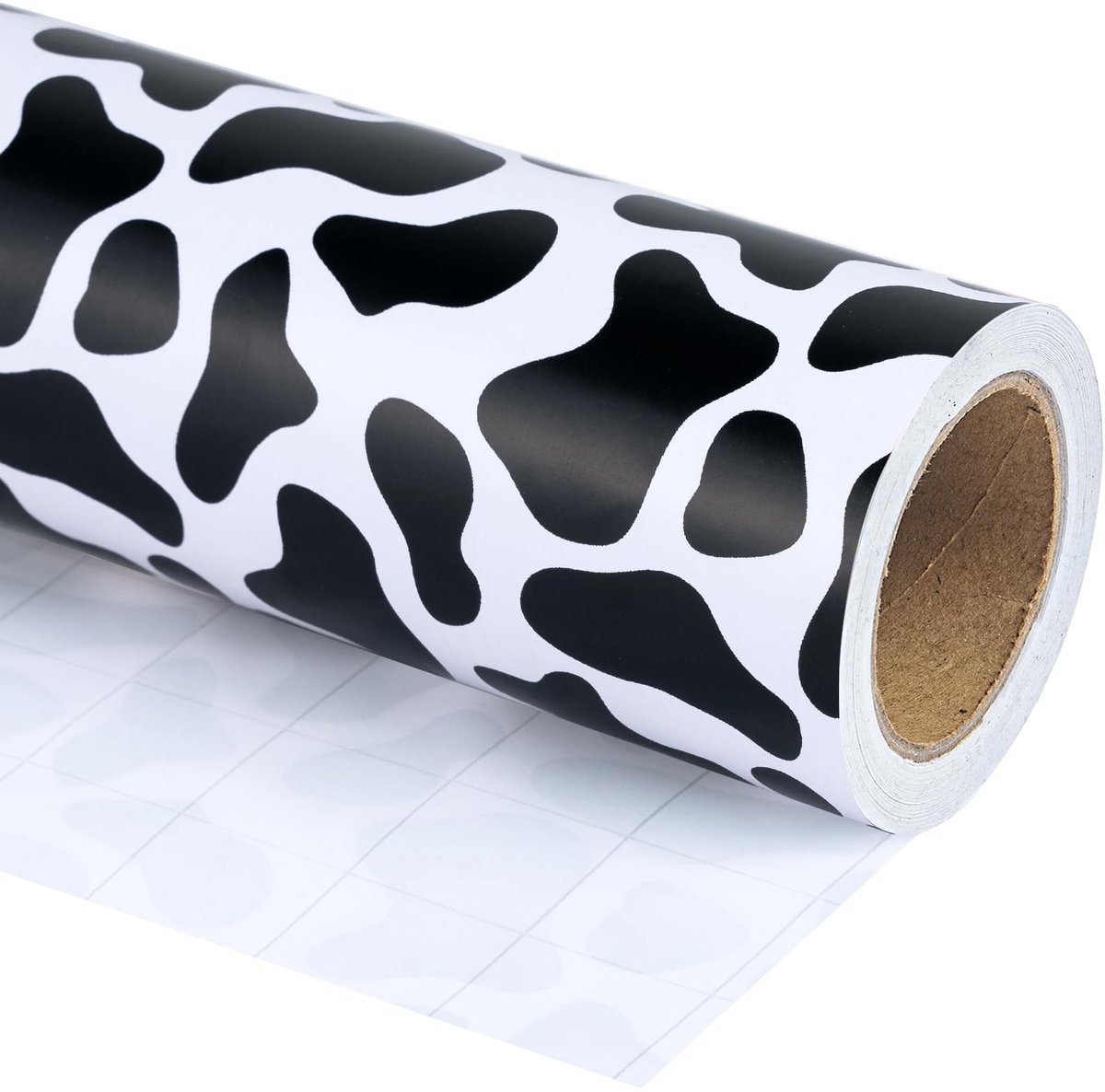 Solidchoice - Cadeaupapier Rol met Koeienprint, Mini Rol 43.2cm x 5m