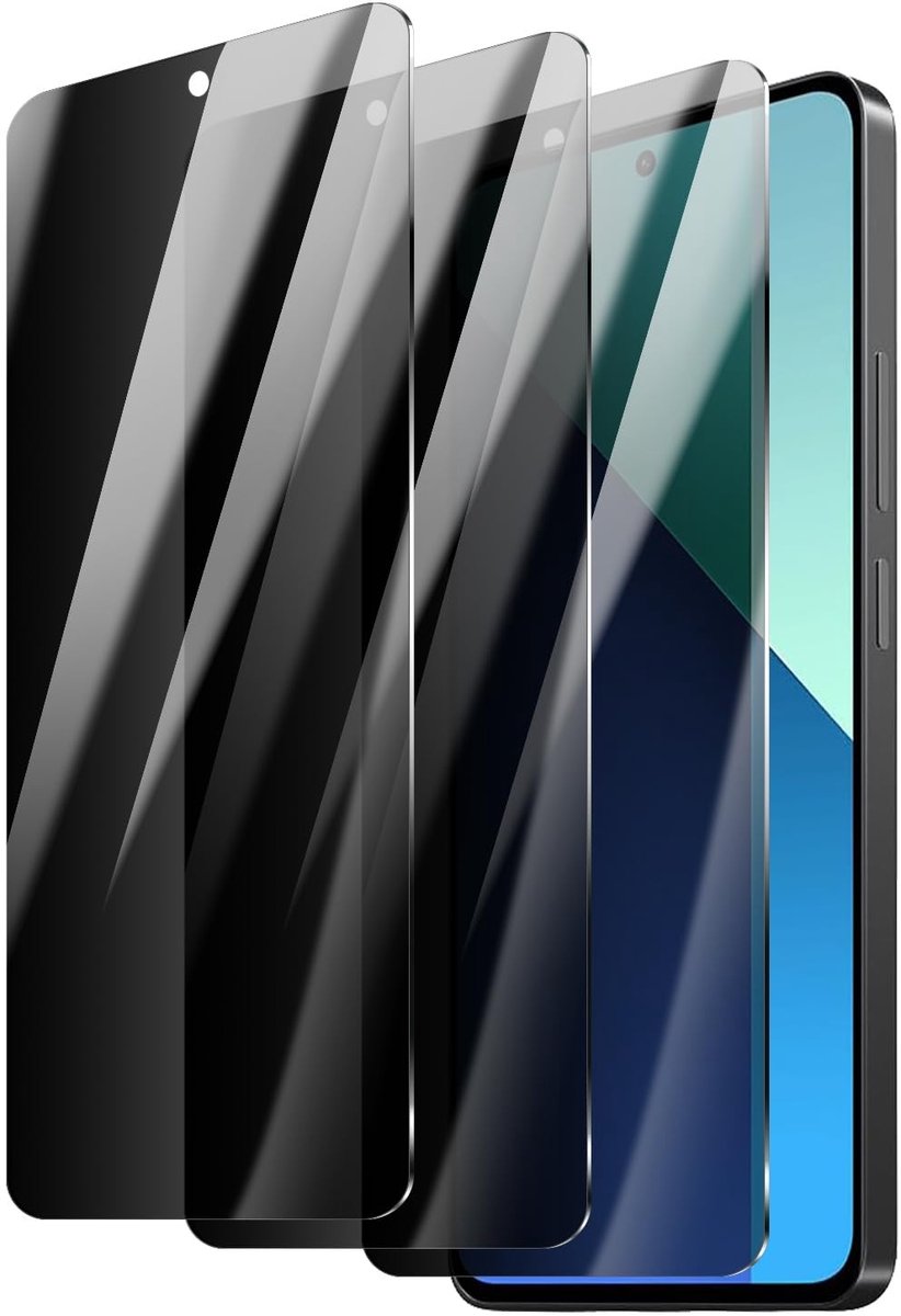 Solidchoice - Set van 3 Privacy Screen Protectors voor Smartphones