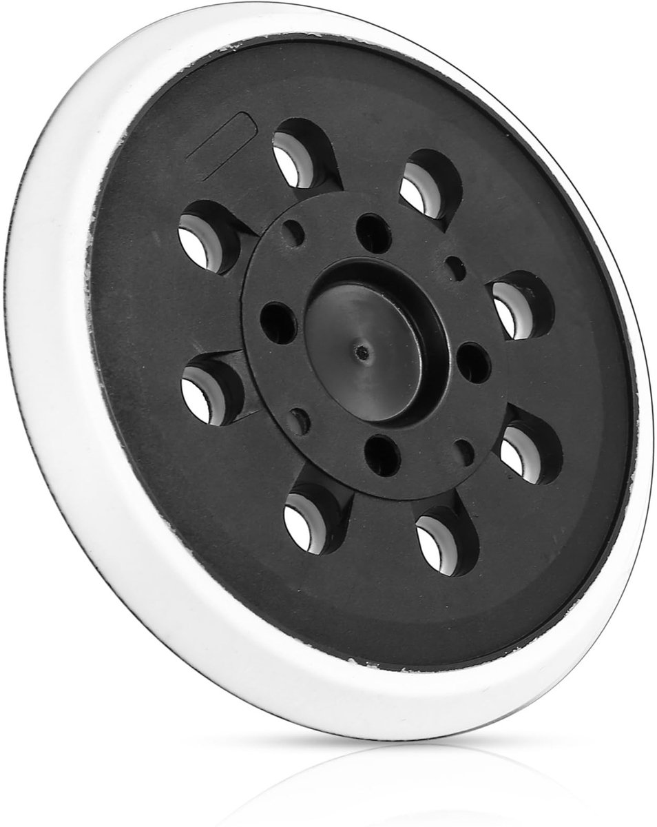 Solidchoice - 125 mm Schuur Schijf met Klittenbandsysteem