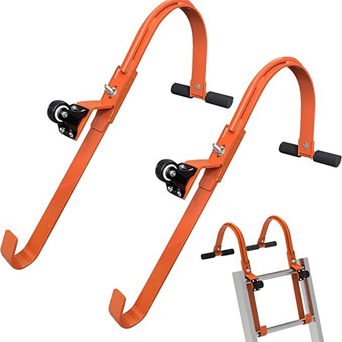 Solidchoice - Ladderbevestigingshaken van Staal met Antislip Grip
