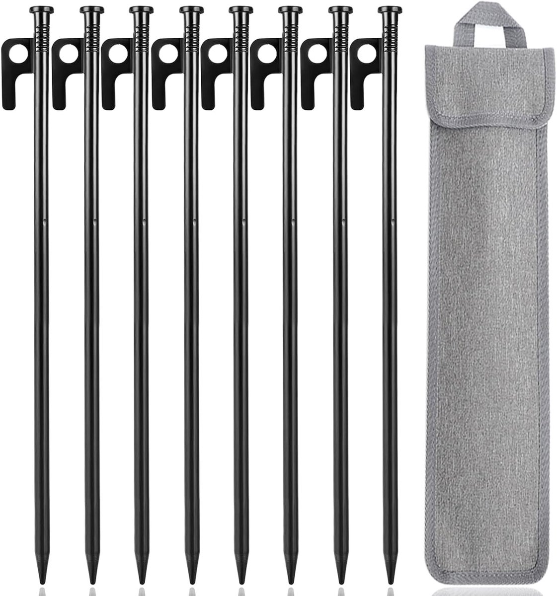 Tentharingen - Staal - 30 cm - Heavy Duty - Voor Kamperen en Outdoor Activiteiten