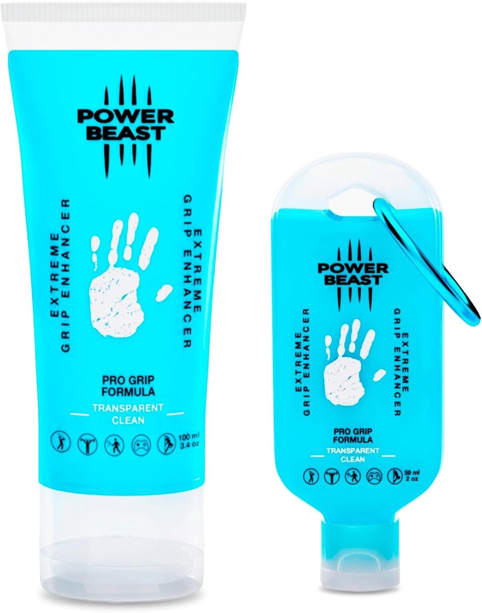 Pack Potenciador de Agarre Extremo Transparente y Limpio (Sin Residuos) para Manos de Deportistas. Stop Sudor, Golf - ShopVlot