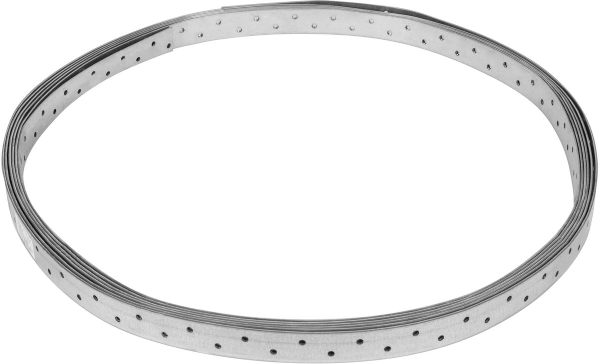 Solidchoice - Verzinkt Montageband Lochband voor Bouwtoepassingen 40 mm x 2 mm