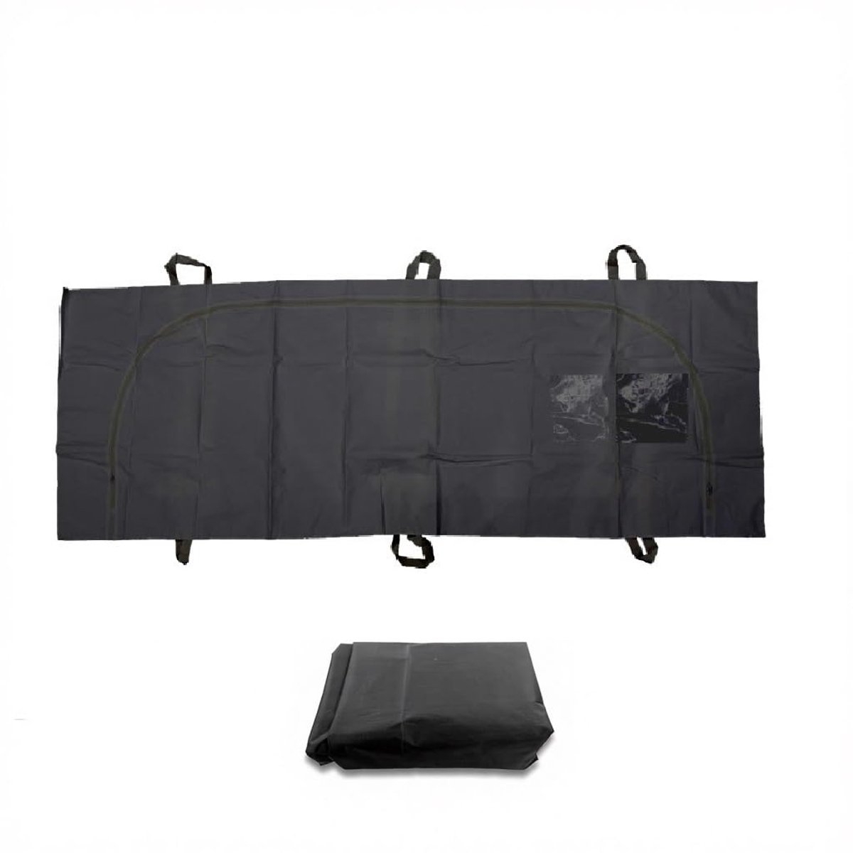 Salt Bag - Recreation Bag for Corpses - Peva Salt Bag 220 x 80 cm - Bag with 6 Handles for Recovering Bodies - ShopVlot