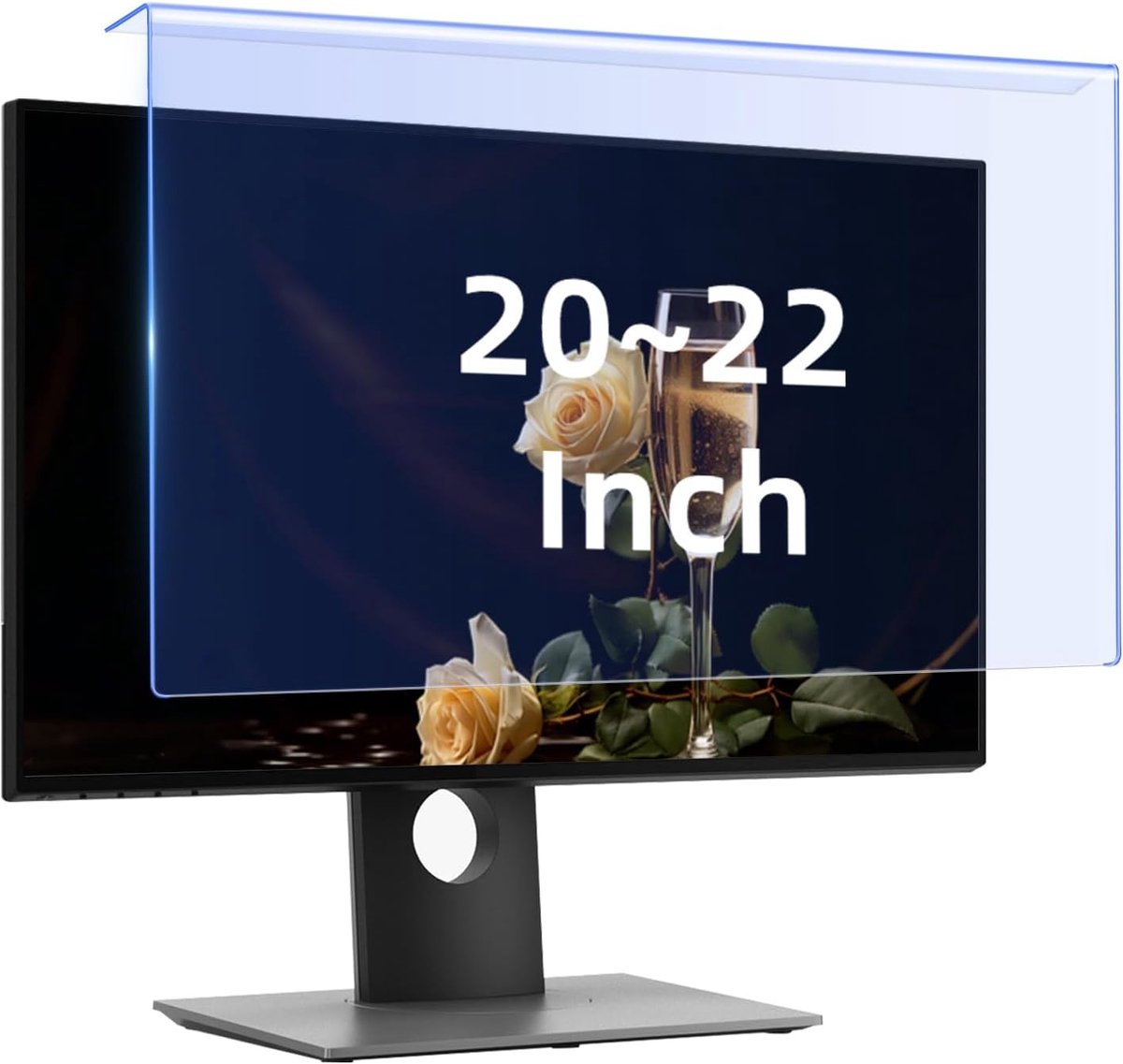 20-22 Inch Hanging Detachable Premium Anti-Blue Light Filter, Anti-Blue Light Glare Protection, Screen Protector for - ShopVlot