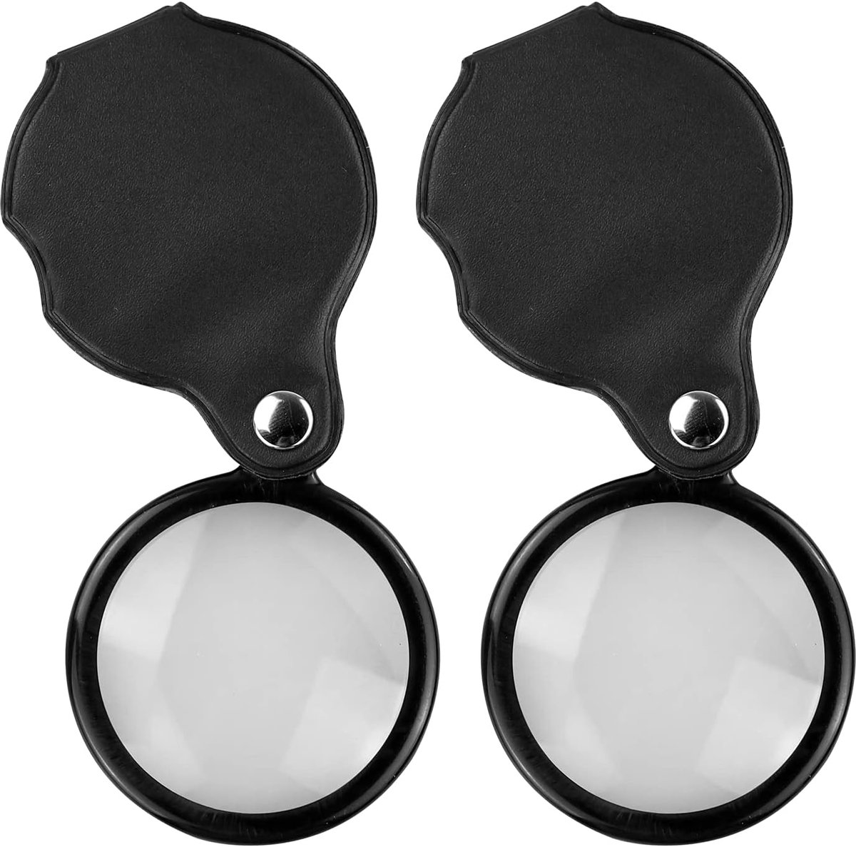 Mini Pocket Vergrootglas 10X - Vouwbaar - Beschermcase - Ideaal voor Lezen en Hobby's - ShopVlot